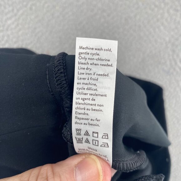 Spanx Pants Womens Large Black Leggings Pull On Stretch Slimming Everyday Casual - Picture 8 of 13